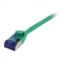 Synergy 21 Patchkabel RJ45, CAT6A 500MHz, 0,25 m, Grün, U/FTP, Slimline Rund d=3,8 mm, TPE (Superflex), AWG32, Synergy 21 – Digital/Daten – Netzwerk