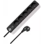 Power Extension Brennenstuhl 1153254520 5m 5 AC Outlets Indoor Schwarz White