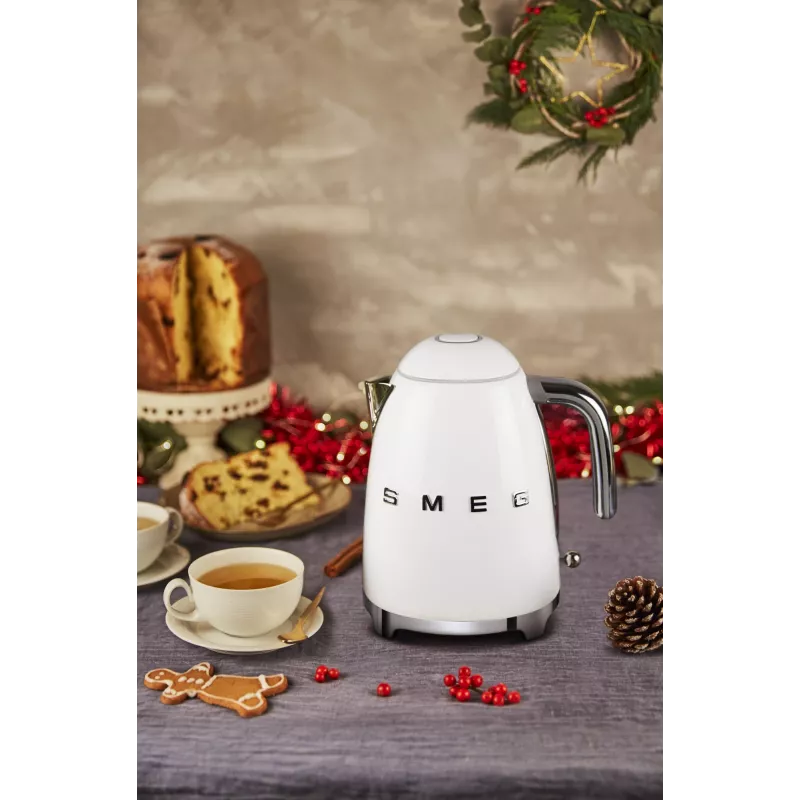 Smeg KLF03WHEU Wasserkocher KLF03WHEU-chrom, Chrom
