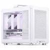 Jonsbo C6 MAX PC-Gehäuse, Mini-Gehäuse, Micro-ATX, Hartglas - Weiß