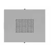 Rack-Schrank LANBERG FF01-8047-12SL 47U 800x1000 mm grau mit vorderen und hinteren Glastüren und Platz für LCD-Panel