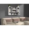 BILBAO 4P hanging rack 100x16x60 cm, Weiß