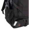 Rucksack White Shark VOYAGER GBP-012 — schwarz, strapazierfähiges wasserabweisendes Design