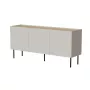 Kommode cama meble FELLINI 150x40x70 cm, Cashmere-Finish, geölte Eichenplatte