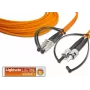 Lightwin Hochwertiges Duplex LWL Patchkabel, MM OM2, LC - ST LWL Patchkabel (LDP-50 LC-ST 15.0 OM2)