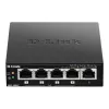 D-Link DGS-1005P/E Netzwerk-Switch Unmanaged Gigabit Ethernet (10/100/1000) Power over Ethernet (PoE) Schwarz