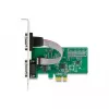 DeLOCK 89555 PCIe Serielle Adapterkarte - 2 x RS-232