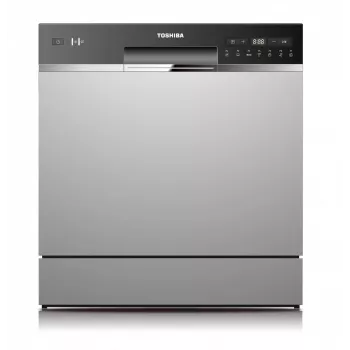 Einbau-Geschirrspüler Toshiba DW-08T2EE(S)-PL — 8 Gedecke, Energieeffizienzklasse F, 49 dB, 55×59×50 mm