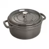 Staub 40509-312-0 Kochtopf 5,25 L rund Graphit, Grau
