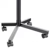 TV-Wagen MACLEAN MC-949 für 32–55 Zoll Fernseher, VESA 75×75–400×400 mm, max. Belastung 25 kg, Höhe 147–155 cm, Ablagefach, schwarz
