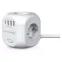 RealPower PowerBox 431 Stromverlängerung 1,8 m 4 Netzsteckdosen Innenbereich Weiß