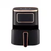 Heißluftfritteuse HEINRICH'S HFR 8216 — 5,0 L, 1450 W, Schwarz, LED, Touch-Steuerung