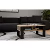 top e shop STOLIK KAWOWY ŁAWA MODERN 2P schlank Dąb Artisan schwarze Lamellen