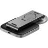 SATECHI 3-in-1 faltbare Qi2 kabellose Ladestation (Space Grau) mit Typ A-, C-, G-Steckern