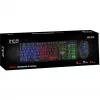 Cian Technology GmbH Cian INCA RAINBOW EFFECT MECHANICAL FEEL GAMING Tastatur & Maus SET