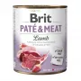 Nassfutter für Hunde Brit Paté & Meat mit Lamm 800 g – adult Komplettfutter in der Dose, 11 % Protein, 9 % Fett, 75 % Feuchtigkeit