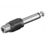 Microconnect AUDANG Kabeladapter 6,3 mm RCA Schwarz