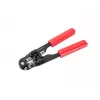 LANBERG Netzwerk-Werkzeugset Tester Abisolierer Crimpzange NT-0301 – RJ-12-Stecker-Unterstützung