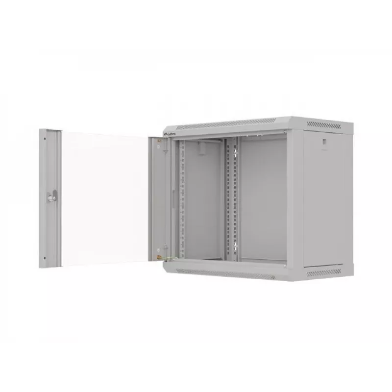 Lanberg WF03-5309-10S Rack-Schrank 9U Wandmontage-Rack Schwarz