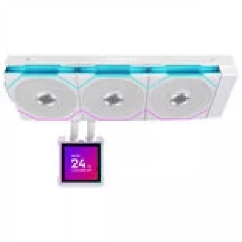 All-in-One Flüssig-CPU-Kühler lian li HydroShift II LCD-S 360mm mit RGB und LCD-Anzeige