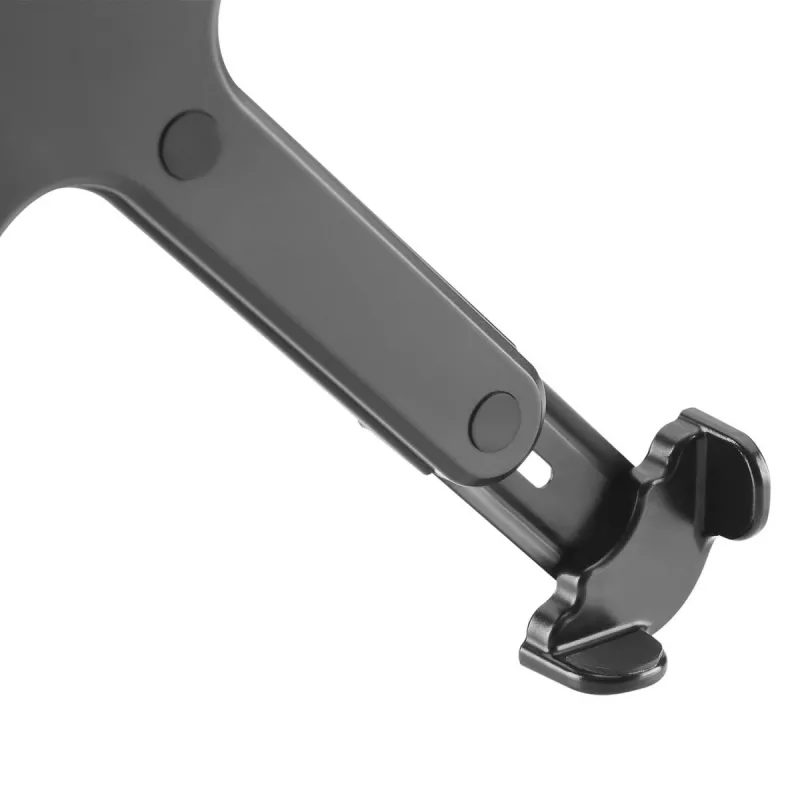 Notebook-Schreibtischhalterung MACLEAN MC-836 — höhenverstellbar, ergonomisches Design, schwarz, für horizontale Laptop-Nutzung (58,5×236×320 mm)