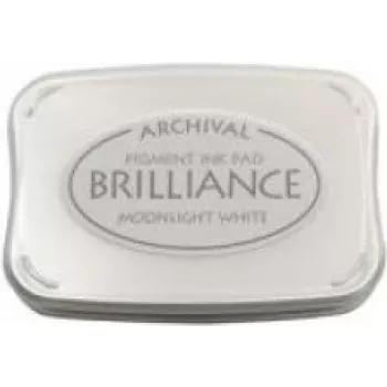 Artoz Papier Stempelkissen Brilliance weiß 9.0 x 6.0 cm