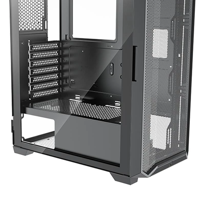 Case|XILENCE|ATX/micro ATX/Mini-ITX|Schwarz|Midi Tower|PC|XG161