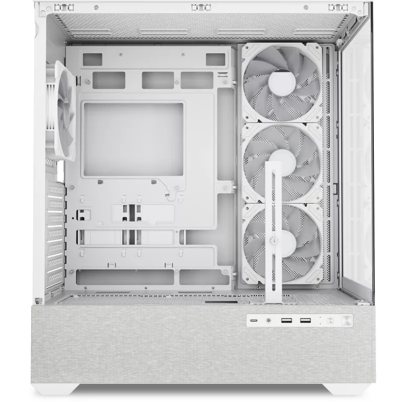 Sharkoon AK7 ARGB ATX Computergehäuse Weiß