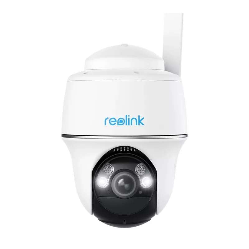 Reolink Go Series G430 - 5MP Outdoor akkubetriebene Kamera, 4G LTE-Netzwerk, Personen-/Fahrzeug-/Tiererkennung, 355° Schwenkbereich & 140° Neigung