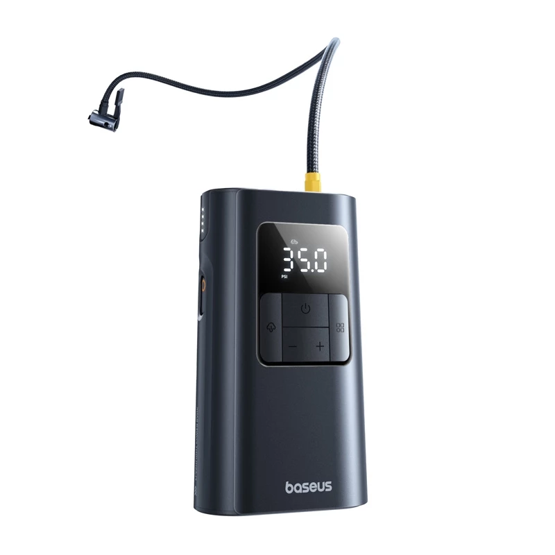 Taschenlampe Baseus PrimeTrip VA1 2-in-1 Pumpe, schwarz