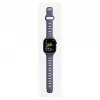 Band Nomad Tempo Band Lila Gummi, kompatibel mit Smartwatch, 18 mm Breite, Handgelenk 135–175 mm