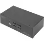 DIGITUS KVM Switch, 4 Port, Dual Display, 4K, DisplayPort®