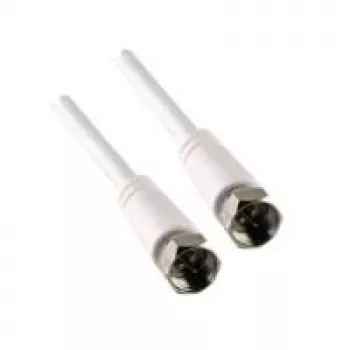Koaxialkabel Schwaiger KVC299 052 F F Standard 10 m Weiß