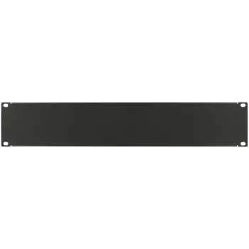 Blindabdeckung LOGON RAB105BL Schwarz 2U Rack-Zubehör