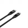 USB-C-Kabel Unitek C14100ABK01-2M – 2 m, 100 W Power Delivery, 40 Gbit/s Daten
