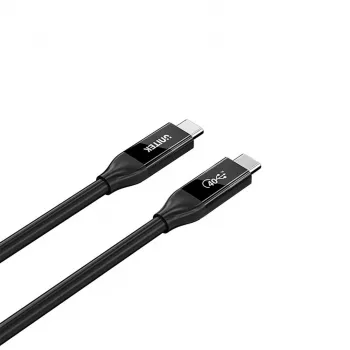 USB-C-Kabel Unitek C14100ABK01-2M – 2 m, 100 W Power Delivery, 40 Gbit/s Daten