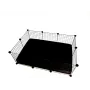 C&C Modular Käfig 3x2 110x75 cm Meerschweinchen, Igel, schwarz