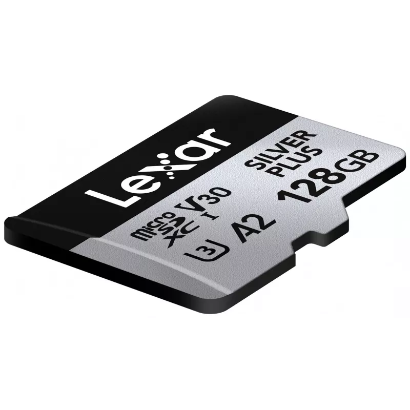 Flash-Speicher Lexar 128 GB UHS-I MicroSDXC Professional SILVER PLUS