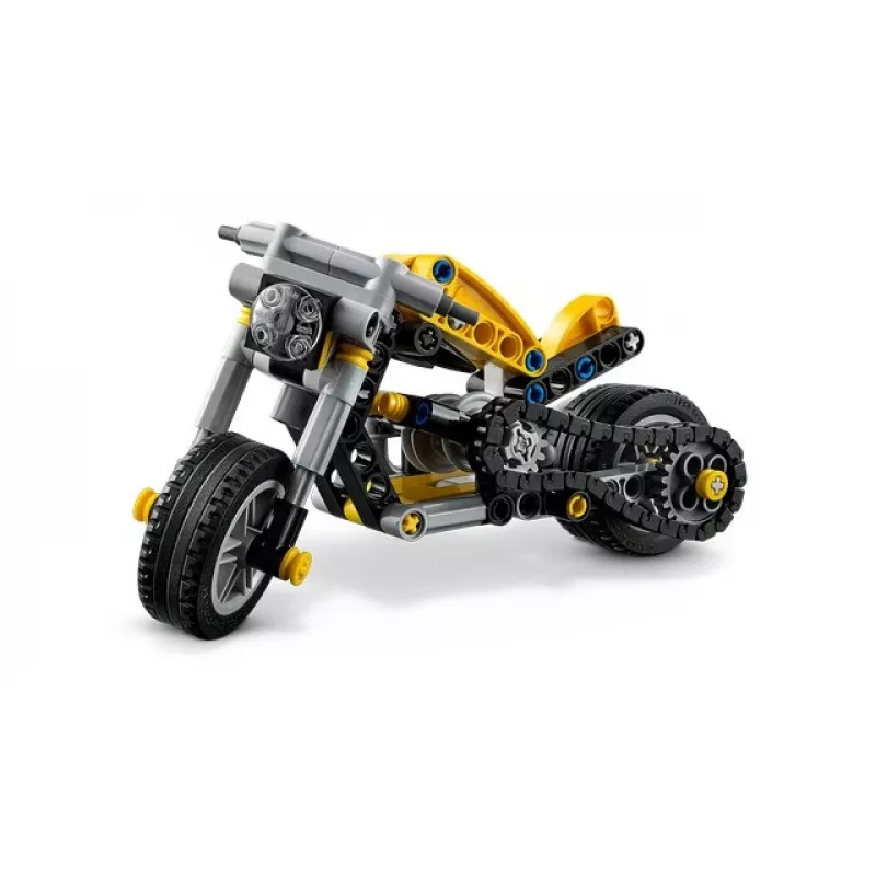 LEGO TECHNIC 42225 Gelbes Motorrad