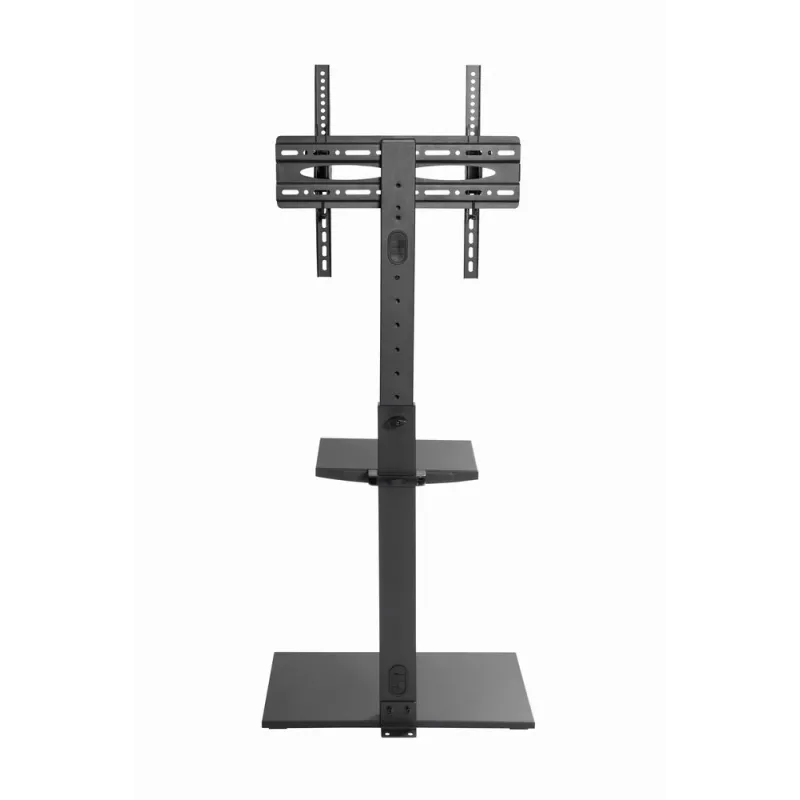 Boden-TV-Ständer GEMBIRD TVS-55T-02 für 32–55 Zoll Fernseher, Stahl, Höhe 600 mm, VESA 100x100–400x400, maximale Belastung 35 kg