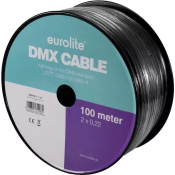 EUROLITE DMX-Kabel 2x0,22 mm 100 m