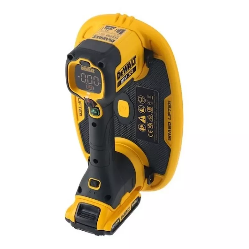 Vakuumheber DeWalt GRABO DCE590N 18V, kabellos, tragbar, 1 Saugkappe, max. Last 120 kg