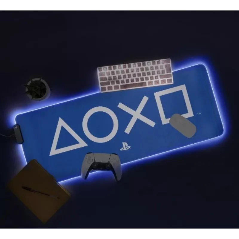 Paladone Sony PlayStation Leuchtende Schreibtischunterlage