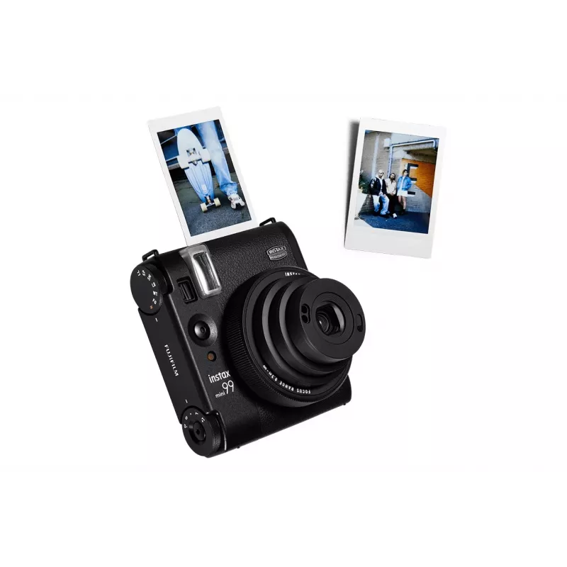 Sofortbildkamera Fujifilm Instax Mini 99 Schwarz — Bild 62×46 mm, Film 86×54 mm, Brennweite 60 mm