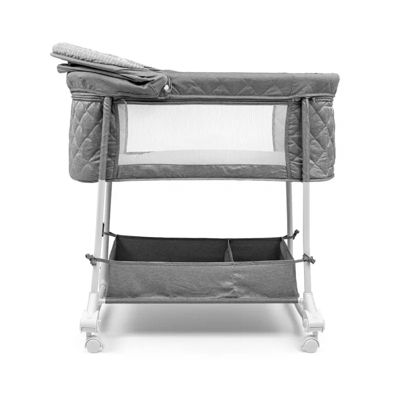 Beistellbett milly mally Dream On Stone 5431 mit höhenverstellbarer Funktion und weicher Matratze