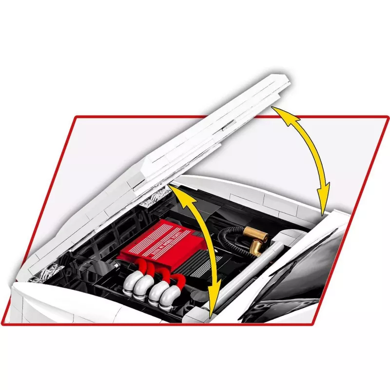 Modellbausatz 1:12 Cobi Lancia Delta HF Integrale EVO Executive Edition, Konstruktionsspielzeug