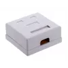 Alantec GN011 Netzwerk-Anschlussdose Cat6 Weiß
