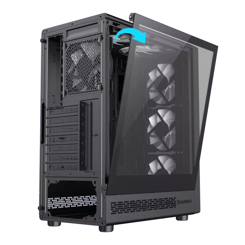 Gamemax | Gehäuse | STORM 2 AB | ATX | Schwarz