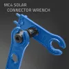 Qoltec Solar-Werkzeugset kompatibel mit MC4-Anschlüssen | Crimpzange + automatische Abisolierzange