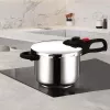 Dampfkochtopf Maestro MR-2902, 6 L, silber